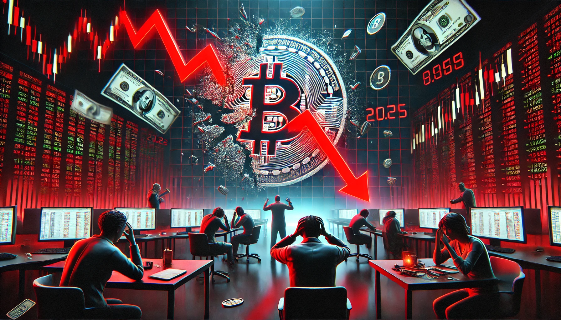 2025年加密货币崩盘：投资者一夜损失数十亿美元